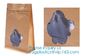 Printed Waterproof Zipper Stand Up Aluminum Foil Bag For Pet Food Laminated Bags, Polypropylene Pouches, Aluminum Foil B supplier