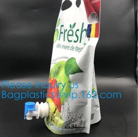 Aluminum Foil Bag In Box 5l Aseptic Bags For Fruit Juice,Aseptic Wine Bag In Box Liquid Packaging Aseptic Soap Milk Juic supplier