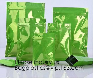 Top zip plastic bag food packaging/ 3 side seal zipper bag/ stand up pouch k bag for meat,pork,beef,sea food pack supplier