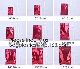 Top zip plastic bag food packaging/ 3 side seal zipper bag/ stand up pouch k bag for meat,pork,beef,sea food pack supplier