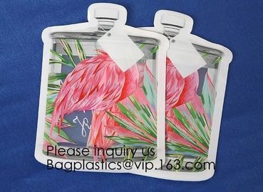 Custom Printed Mason Jar Stand Up Zip Lock Pouch Snack Food Packaging Bag,PE Storge Bag Kitchen Refrigerator Food Sealed supplier