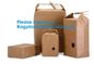 Printing Packing Gift Shopping Brown Kraft Paper Bag Accept Customized Logo Paper Bag With Rope Handle bagease bagplasti supplier