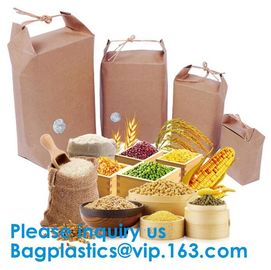 Printing Packing Gift Shopping Brown Kraft Paper Bag Accept Customized Logo Paper Bag With Rope Handle bagease bagplasti supplier