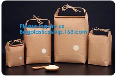 Printing Packing Gift Shopping Brown Kraft Paper Bag Accept Customized Logo Paper Bag With Rope Handle bagease bagplasti supplier