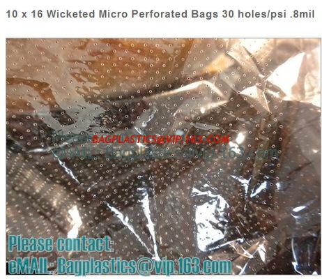 BOPP perforation bags, Wicketed Micro Perforated bags, Bakery bags, Bopp bags, Bread bags Micro Perforated Toast Bread P supplier