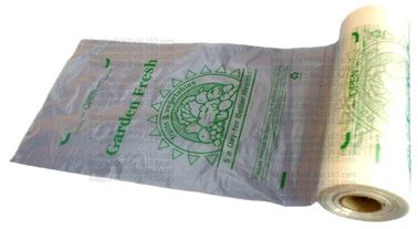 Supermarket Shopping Fresh Fruit Vegetable Packaging Plastic Bag On Roll Polythene Bags, Ldpe Bags, Hdpe Bags, Food Serv supplier