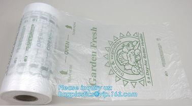 Supermarket Shopping Fresh Fruit Vegetable Packaging Plastic Bag On Roll Polythene Bags, Ldpe Bags, Hdpe Bags, Food Serv supplier