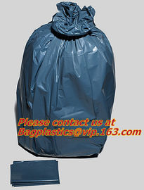 Hazardous Waste Plastic Bag Printed Asbestos Garbage Bag Biodegradable Garbage Bags Garbage Bags Trash Bags Bin Liners supplier