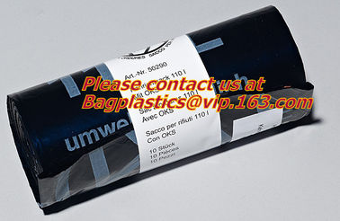 Hazardous Waste Plastic Bag Printed Asbestos Garbage Bag Biodegradable Garbage Bags Garbage Bags Trash Bags Bin Liners supplier