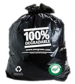 ASTM D6400 100% Compostable Trash Bags, 2.6 Gallon, 9.84 Liter, 100 Count, Extra Thick 0.71 Mils, Food Scrap Bagease pac supplier