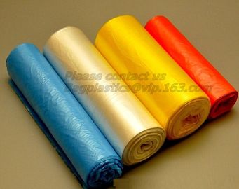 Trash Can Liners Bag Garbage bags on Perforated Roll,Office Bathrooms Business Home Commercial and industrial needs PACK supplier