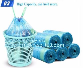 Medium Trash Bags Garbage Bags Extra Strong Thicken Plastic Trash Bag Can Bin Liners Wastebasket for Bathroom Bedroom Ho supplier