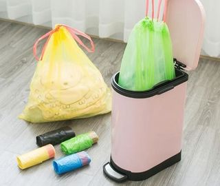 indoor/outdoor waste bags Rubbish Black Bag Trash Can Liners for Kitchen Home Bathroom Bedroom Toilet Office Rubbish Bin supplier