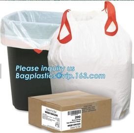 Garbage bags 10 Liter Drawstring Bathroom Trash Bags Mini Wastebasket Can Liners for Home Office Bins, bagease, pack supplier