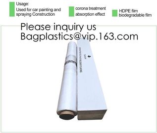 Clear Plastic Sheeting 10 Micron 20 x 250ft – Transparent Protective Masking Film – Automotive Painting & More, bagease supplier