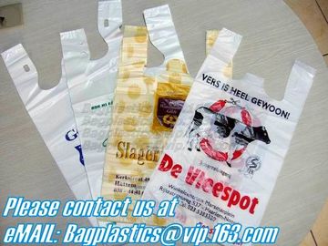 Thank You T-Shirt Bags (350 Count), Plastic - Bulk Shopping Bags, Restaurant Bag - T-Shirt Plastic Bags in Bulk - (11.5" supplier