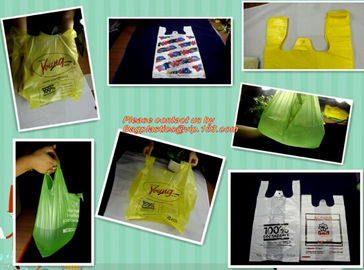 Compostable Grocery T-Shirt Bags, Eco Friendly, Biodegradable, 2 Gal - 4 Gal Small Clear Trash Bags Office, Bulk supplier