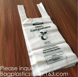 Biodegradable garbage bags biodegradable dog waste bag Biodegradable T shirt bag Biodegradable straw biodegradable table supplier