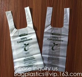 Biodegradable garbage bags biodegradable dog waste bag Biodegradable T shirt bag Biodegradable straw biodegradable table supplier