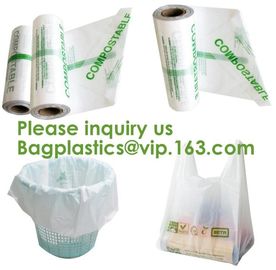 Plastic Corn Starch Wholesale Custom Printed Private Label Cornstarch Compostable Pet Dog Waste Bag Biodegradable supplier