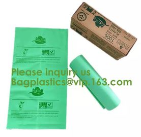 100% Certified Biodegradable Compost Bags, Food Waste Bags,Food grade compostable coffee bags,Biodegradable Stand Up Cof supplier