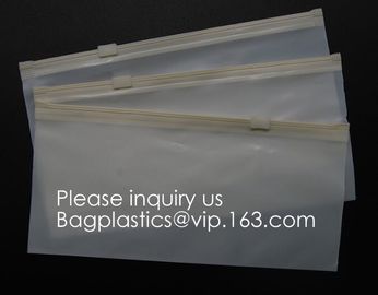 100% compostable material Slider grip bag PLA Biodegradable Corn Starch Compostable Slider lock Bag for food storage supplier