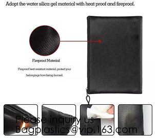 Legal Sized Documents, Folders, Cash, Jewelry, Photos,Dual Layers Fiberglass Waterproof Fire Resistant and Fireproof Saf supplier