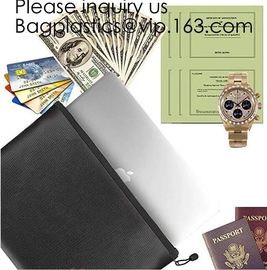 Legal Sized Documents, Folders, Cash, Jewelry, Photos,Dual Layers Fiberglass Waterproof Fire Resistant and Fireproof Saf supplier