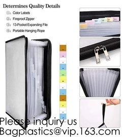 Silicone Coated Fireproof Bag A4 Fireproof Document Holder Case Fire Resistant Money Purse,Heavy Duty Safe Fireproof Bag supplier