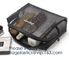 Mesh Travel Makeup Bag Organizer Translucent Clear Travel Toiletry Bag Quick Pass Airport Security, Airport Security pac supplier