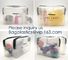 Clear Toiletry Bag - Compression Packing Cube - PVC Cosmetic Bag - Transparent Makeup Bag - See Through Plastic Clear Ba supplier