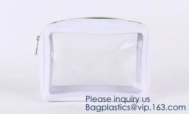 Waterproof Cosmetic Organizer Bags Artist Storage Bags Zippered Travel Wash Bag Carry on Toiletry Bag Purse Handbag Orga supplier