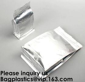 Aluminum Foil Stand Up Packaging Bags Mylar Airtight Zipper Pouches Smell Proof Coffee k Tear Notch Pack Food Grad supplier