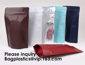 Semi-Clear Window Hang-Hole Stand-Up k Pouch,Aluminum Packaging Bags Laser k Stand up Resealable Pouches wit supplier