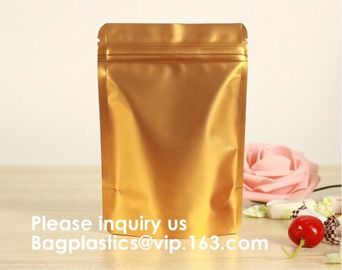 Semi-Clear Window Hang-Hole Stand-Up k Pouch,Aluminum Packaging Bags Laser k Stand up Resealable Pouches wit supplier