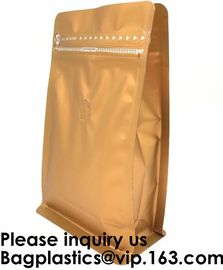 Pack Packaging Reusable Aluminium Foil Zip Lock Stand Up Food Pouches Bags with Tear Notch for Food Storage, bagease supplier