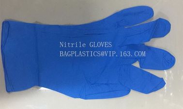 Nitrile, Latex Free, Powder Free, Exam Gloves, Blue,Medical Clear Synthetic Vinyl Gloves,Medical Vinyl Examination Glove supplier