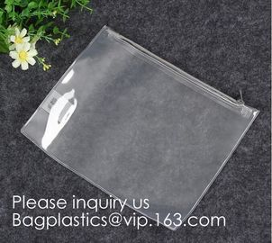 File Folder Paper Document Holder Receipts Organizer Zipper Storage Bag,Zipper Packs for School Office Stationery Slider supplier