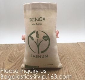 Cotton Drawstring Bags, Reusable Muslin Bag Natural Cotton Bags with Drawstring Produce Bags Bulk Gift Bag Jewelry Pouch supplier