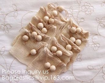 100% Cotton eco-friendly muslin bags Drawstrings Cotton Bags Muslin Cloth Storage Reusable Pouches for Jewelry Tea Spice supplier