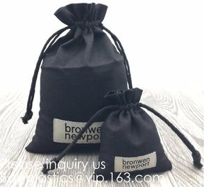 Natural Beige Thick Canvas Drawstring Pouches Produce Bags Muslin Bags Gift Bags Sacks Sachet Bags for Jewelry Candy Fav supplier