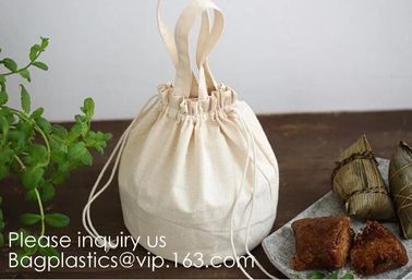 Natural Beige Thick Canvas Drawstring Pouches Produce Bags Muslin Bags Gift Bags Sacks Sachet Bags for Jewelry Candy Fav supplier