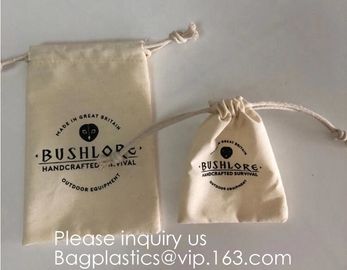 Bags with Drawstring Gift Bags Jewelry Pouch for Wedding Party and DIY Craft,Cream, Light Blue, Light Purple, Green, Lin supplier