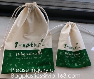 Bags with Drawstring Gift Bags Jewelry Pouch for Wedding Party and DIY Craft,Cream, Light Blue, Light Purple, Green, Lin supplier