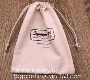 Reusable ECO Friendly 100% Cotton Double Drawstring Muslin Bags,Linen Gift Sachets Favors Pouches Party Wedding Jewelry supplier