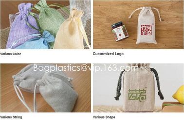 Jute Gift Bags Jewelry and Treat Pouch Wedding, Party Favor, DIY Craft, Presents, Christmas,Sacks,Birthday,Baby Shower supplier