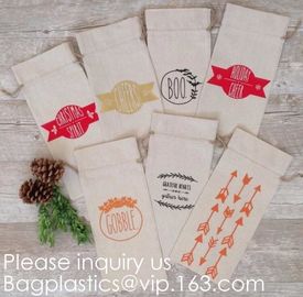 Colorful Burlap Bag Drawstring Gift Bags Jute Bag Hessian Linen Sacks Jewelry Pouches for Wedding Party Favors Candies D supplier