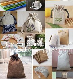 Colorful Burlap Bag Drawstring Gift Bags Jute Bag Hessian Linen Sacks Jewelry Pouches for Wedding Party Favors Candies D supplier