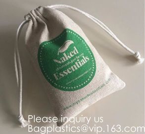 Candy Gift Pouch Bags with String Birthday Wedding Party Gift Jewlery Pouches Party Favor Jute Gift Bags Brown with Whit supplier