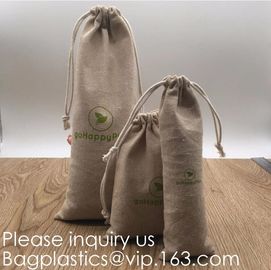 Drawstring Burlap Jute Sacks Jewelry Candy Pouch Christmas Wedding Party Favor Gift Bags,Natural Jute Drawstring package supplier